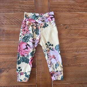 Floral Print Kids Leggings